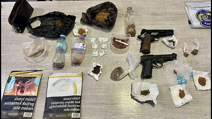 Konya'da uyuşturucuyla yakalanan şüpheli tutuklandı!
