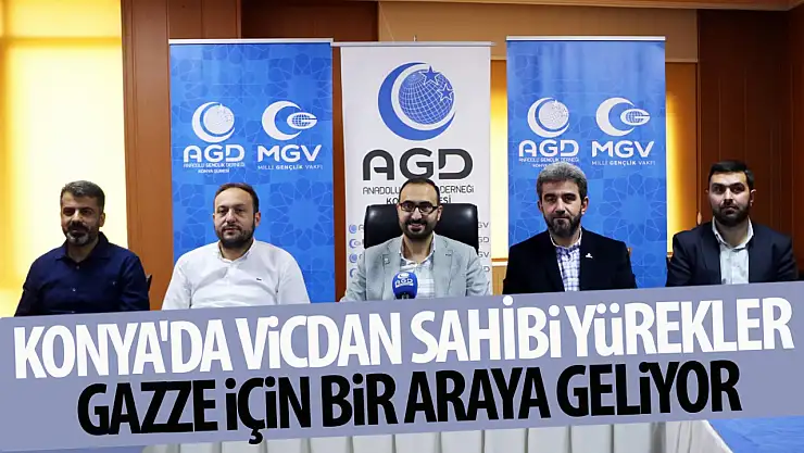 Konya'da vicdan sahibi yürekler Gazze için bir araya geliyor! Bugün Büyük Gün!