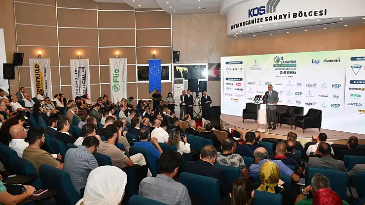 Konya'da Yeşil Dönüşüm zirvesi yapıldı: Öncü olacak!