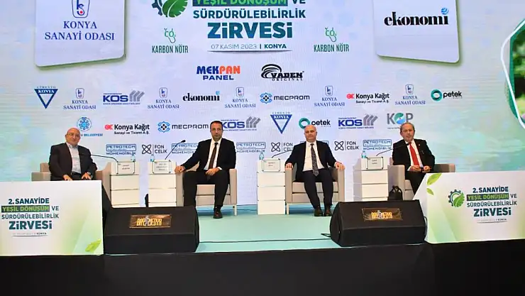 Konya'da yeşil zirve yapıldı!