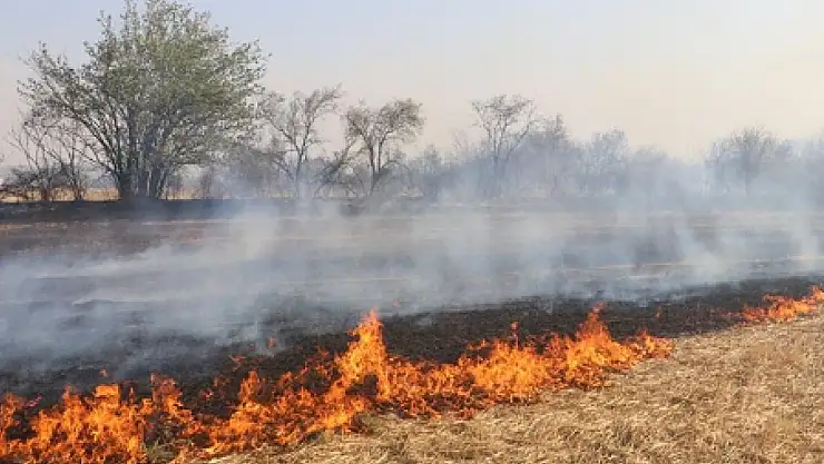 Konya'da yürekler ağızlara geldi: Korkutan yangın!