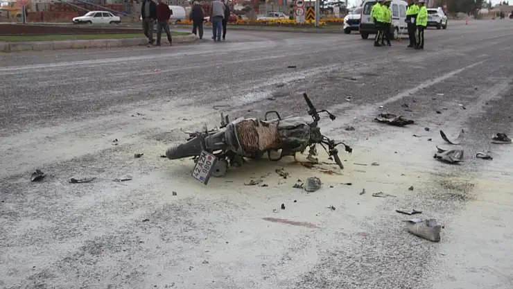 Konya'da yürekler ağza geldi: Feci kaza!