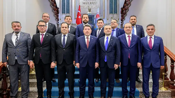 Konya dahil 11 ilin Baro Başkanı, Bakan Tunç'la görüştü!