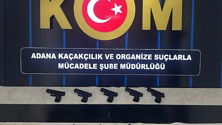 Konya dahil 6 ilde eş zamanlı operasyon: 3 bin 102 kurusıkı tabanca ele geçirildi