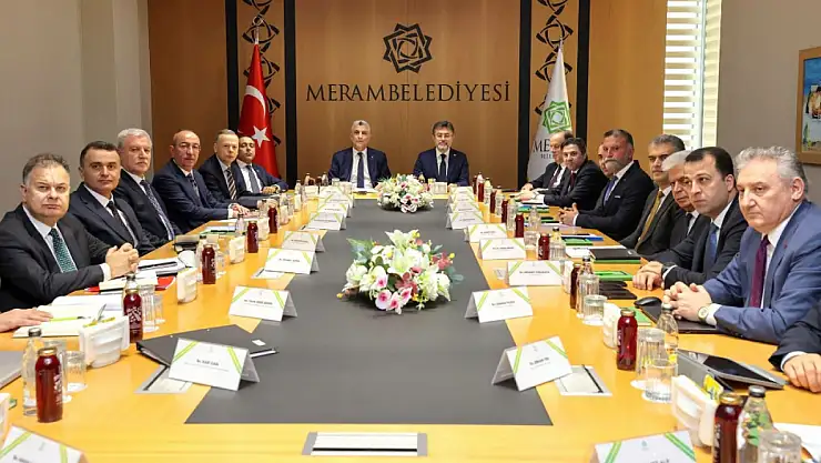 Konya'daki belediye başkanları bir araya geldi!