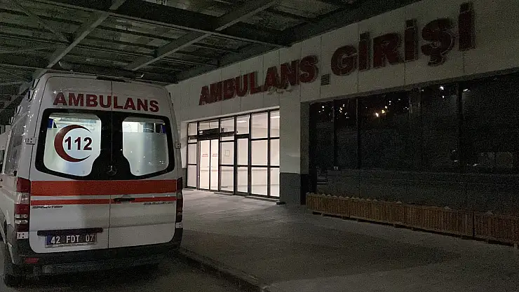 Konya'daki bıçaklı kavgada bir kişi yaralandı!