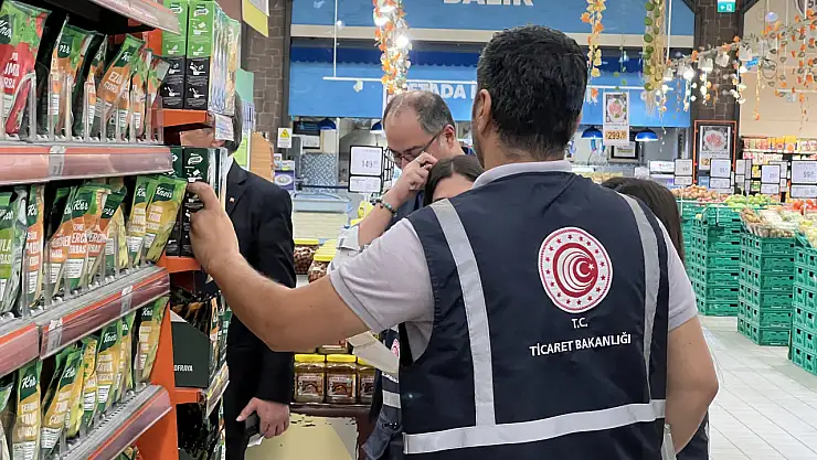 Konya'daki marketlerde fiyat denetimi sürüyor: Bin 900'e yakın sıkıntılı ürüne işlem