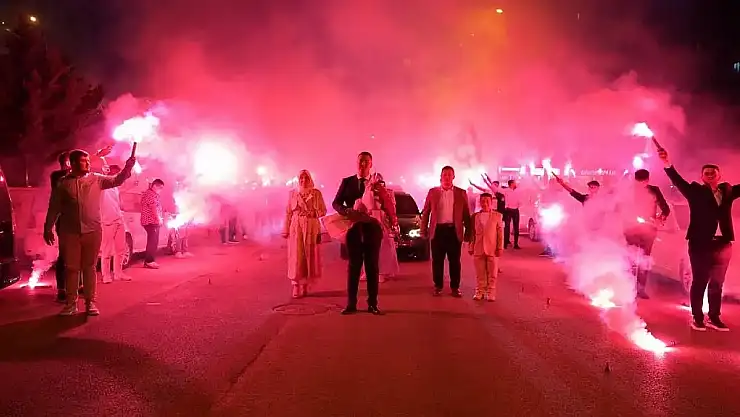 Konya'daki meşaleli kız isteme merasimi gündem olmuştu: Polis ekipleri harekete geçti!