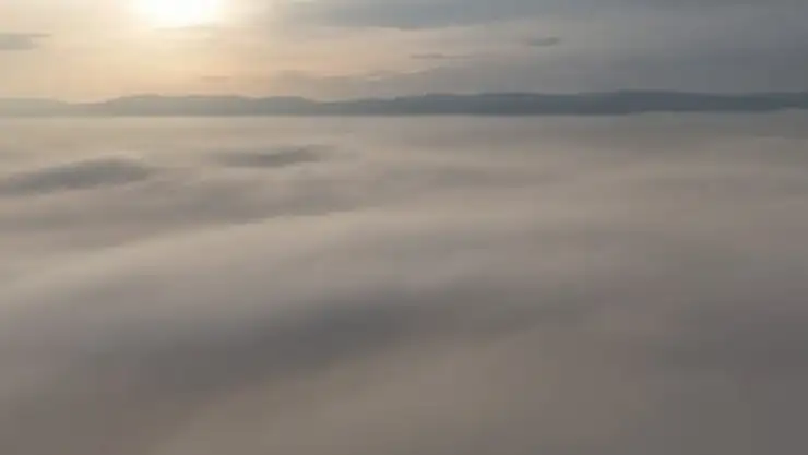 Konya'daki o ilçe manzarasıyla  büyüledi!