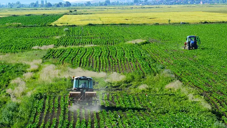 Konya'daki o ilçede tarıma destek!