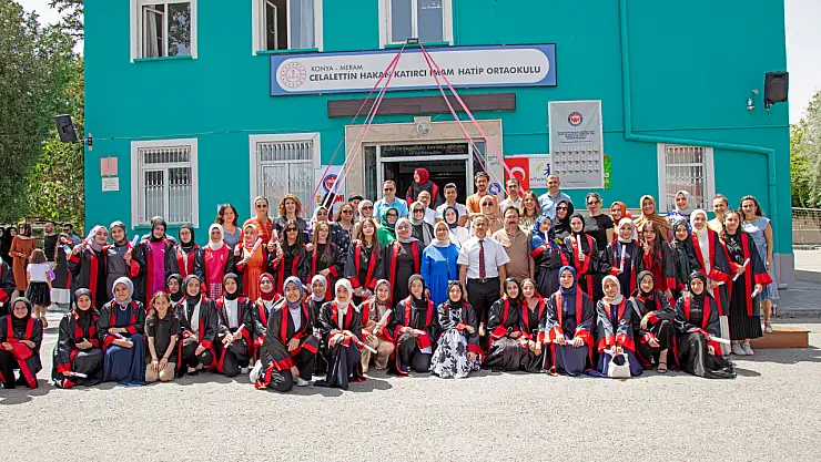 Konya'daki o okul mezunlarını verdi: Son kez bir araya geldiler!