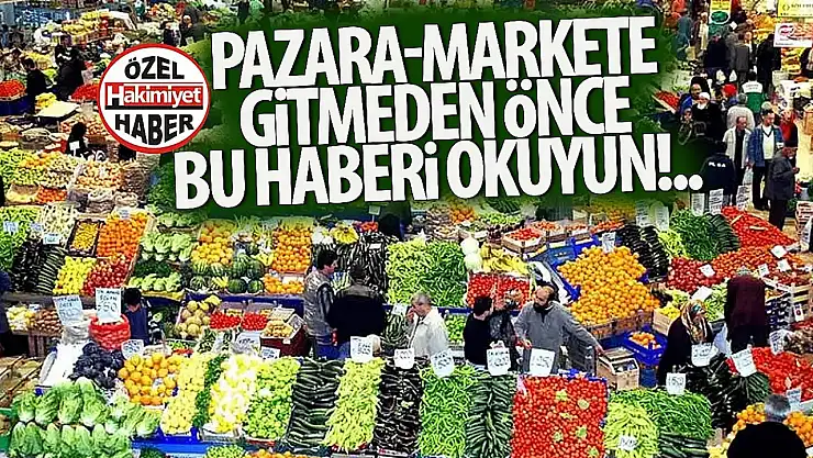 Konya'daki Sebze ve Meyve Fiyatları Ne Durumda? İşte Güncel Fiyatlar...