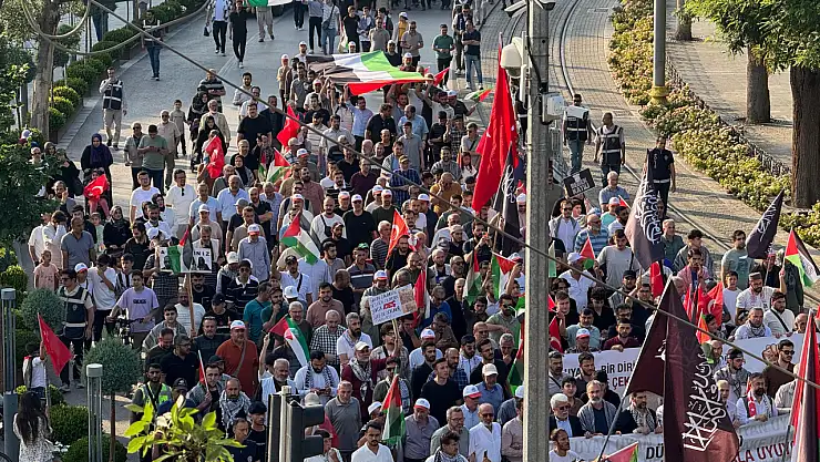 Konya'dan dünyaya Filistin çağrısı: 'Zulme sessiz kalmak ortak olmaktır'