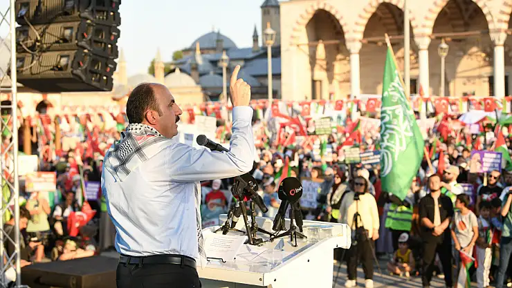 Konya'dan Filistin'e sessiz destek: 7 Ekim'de anlamlı yürüyüş