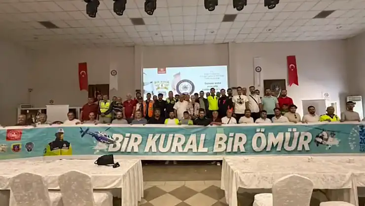 Konya Emniyeti'nden motosiklet sürücülerine güvenlik eğitimi