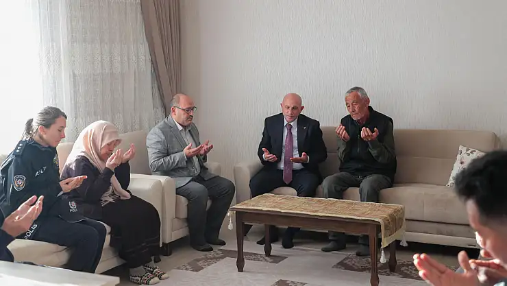 Konya Emniyeti'nden şehit ailelerine ziyaret