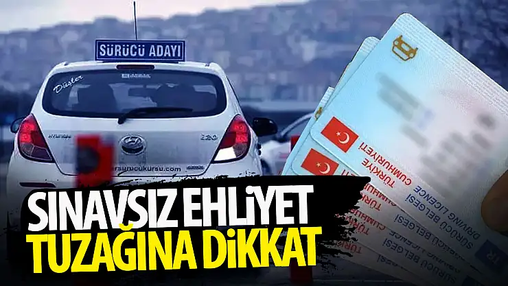 Konya Emniyeti uyardı: 'Sınavsız ehliyet' tuzağına dikkat!