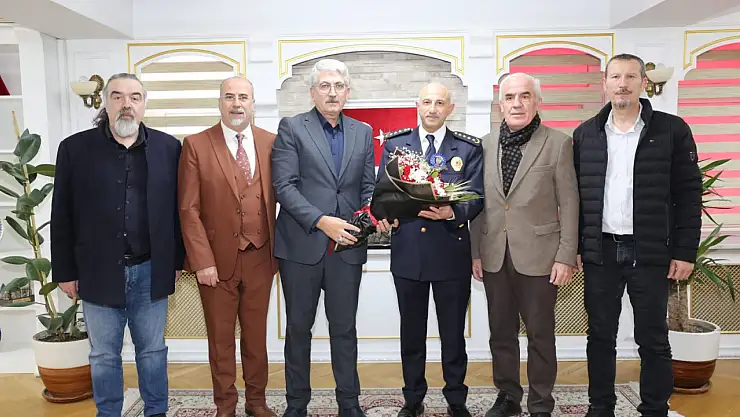 Konya Gazeteciler Cemiyeti'nden Polis Haftası ziyareti