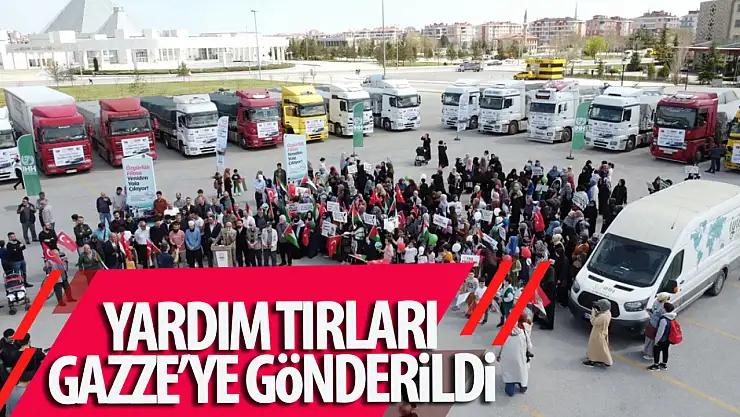 Konya İHH, Özgürlük Filosu ile Gazze'ye Yardım Gönderdi