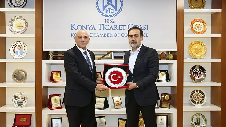 Konya İl Emniyet Müdürü Maksut Yüksek'ten KTO'ya ziyaret