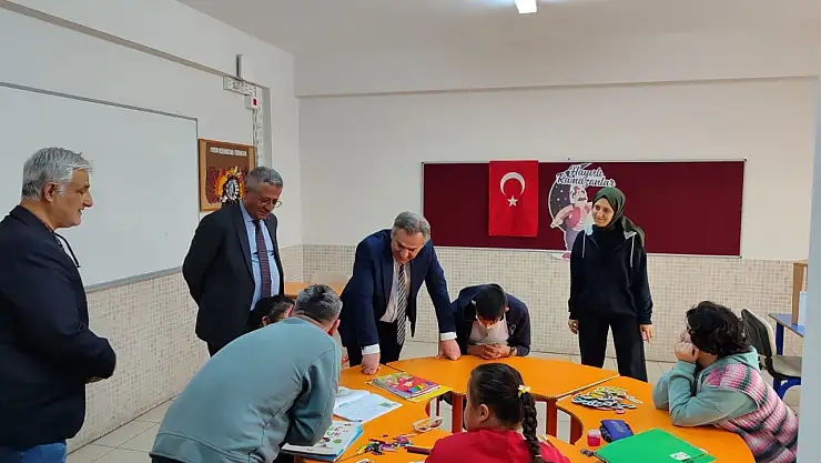 Konya İl Milli Eğitim Müdürü Murat Yiğit'ten Meram'da okul ziyareti