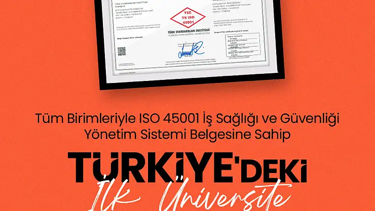 Konya Karatay Üniversitesi'nden Türkiye'de bir ilk!
