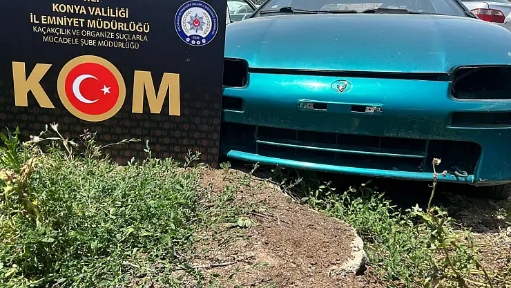 Konya KOM'dan operasyon: İş yeri sahte plaka imalathanesi çıktı!