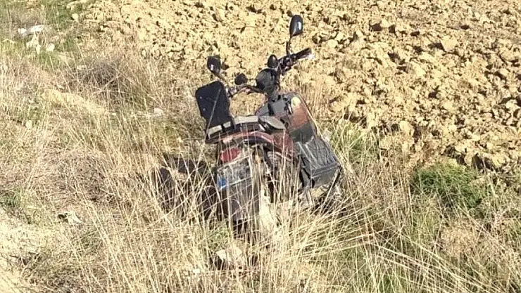 Konya Kulu'da elektrikli bisiklet şarampole devrildi: 2 yaralı