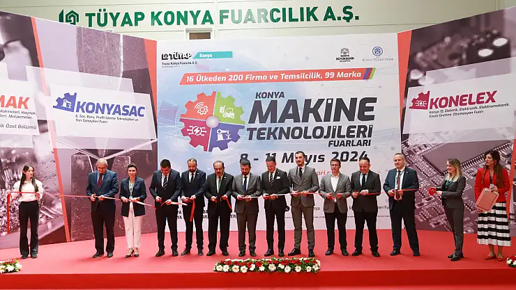 Konya Makine Teknolojileri Fuarları kapılarını açtı!