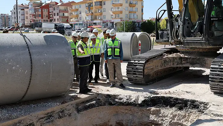 Konya'nın altyapısına dev yatırım: 'Taşkınların önüne geçmeyi amaçlıyoruz'