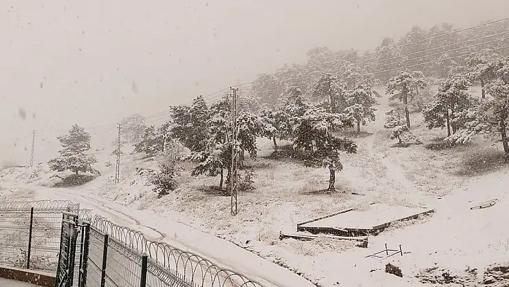 Konya'nın bu ilçeleri beyaza büründü