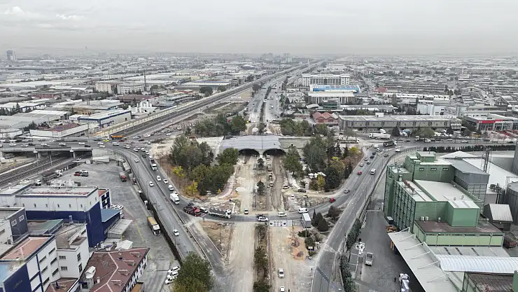 Konya'nın çok konuşulan kavşağının açılış tarihi belli oldu