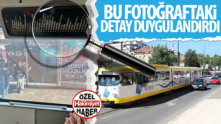 Konya'nın Eski Tramvayları Saraybosna Sokaklarında Yaşıyor
