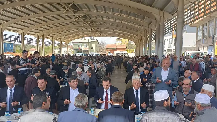 Konya'nın Hüyük ilçesinde yağmur duası yapıldı