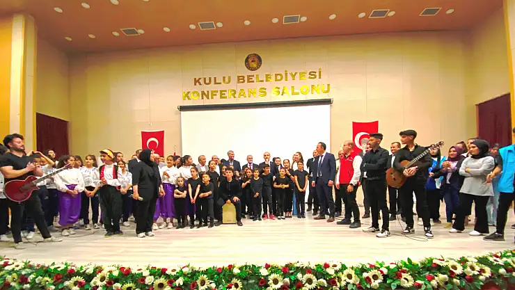 Konya'nın Kulu ilçesinde 19 Mayıs kutlamaları