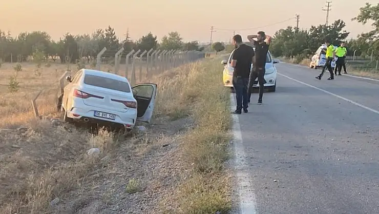 Konya'nın Kulu ilçesinde trafik kazası: 2 yaralı