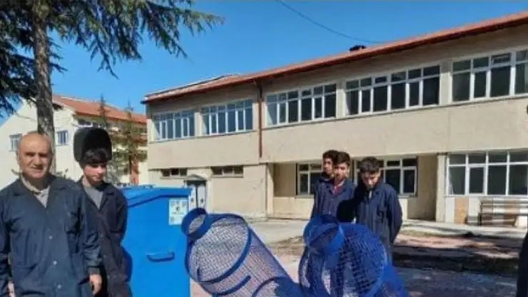 Konya'nın o ilçesinde sıfır atık için ele ele