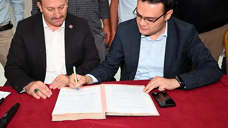 Konya'nın o mahallelerine ücretsiz hizmet! Protokol imzalandı...