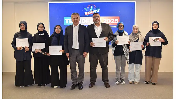 Konya'nın TEKNOFEST gururlarına teşekkür belgeleri takdim edildi