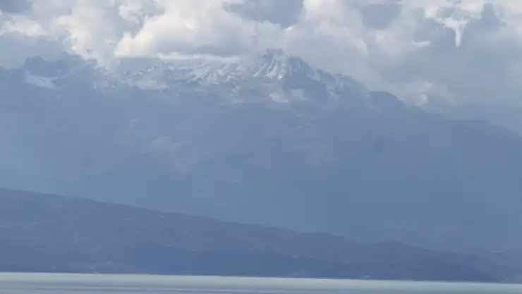 Konya'nın tepeleri karla buluştu!