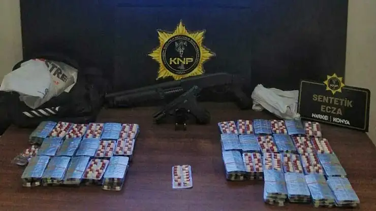 Konya polisi uyuşturucuya geçit vermedi: 44 operasyonda büyük darbe!