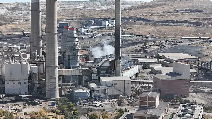 Konya Şeker tarafından işletilen termik santralde çıkan yangın kontrol altına alındı