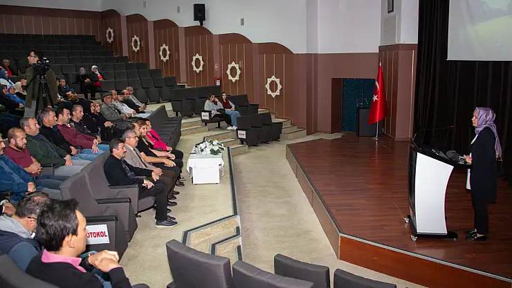 Konya Selçuk Üniversitesinde Çevre ve Sıfır Atık Farkındalığı eğitimi verildi