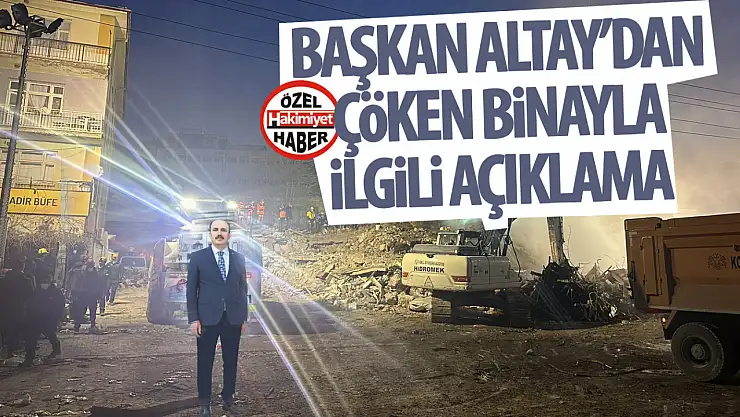 Konya Selçuklu'da Bina Çöktü: Arama Kurtarma Çalışmaları Sürüyor