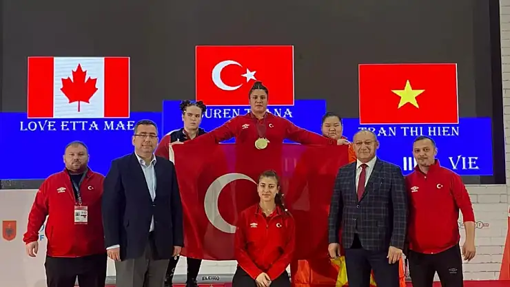 Konya Spor Lisesi'nden yeni bir dünya şampiyonluğu