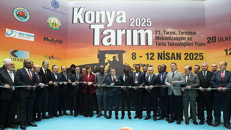 Konya Tarım Fuarı 21. kez kapılarını açtı: Tarımın geleceği teknolojiyle şekilleniyor