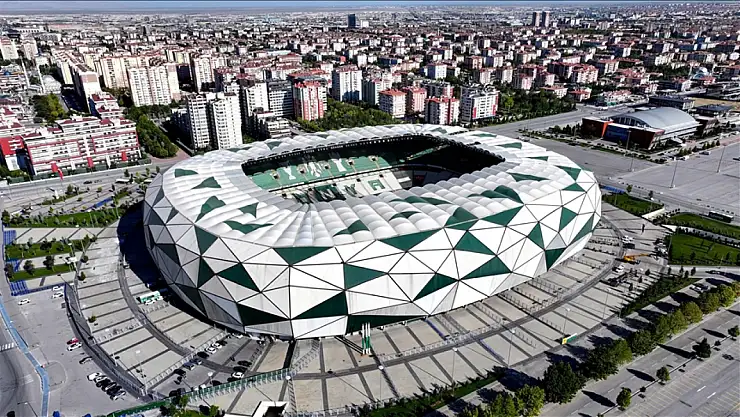 Konya, Türkiye-İspanya maçına hazır!