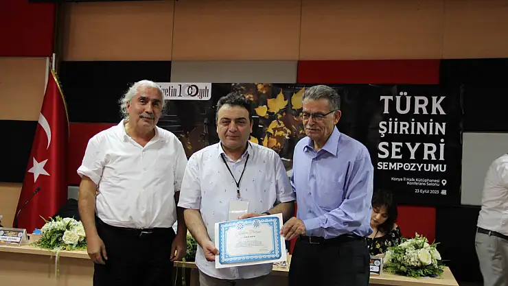 Konya Türkiye Yazarlar Birliği Şubesi ve Selçuklu Belediyesi'nden şiir sempozyumu