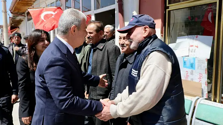 Konya Valisi Akın'dan Halkapınar'a ziyaret