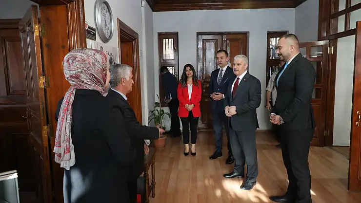 Konya Valisi İbrahim Akın, CİB Konya Bölge Müdürlüğü'ne ziyaret